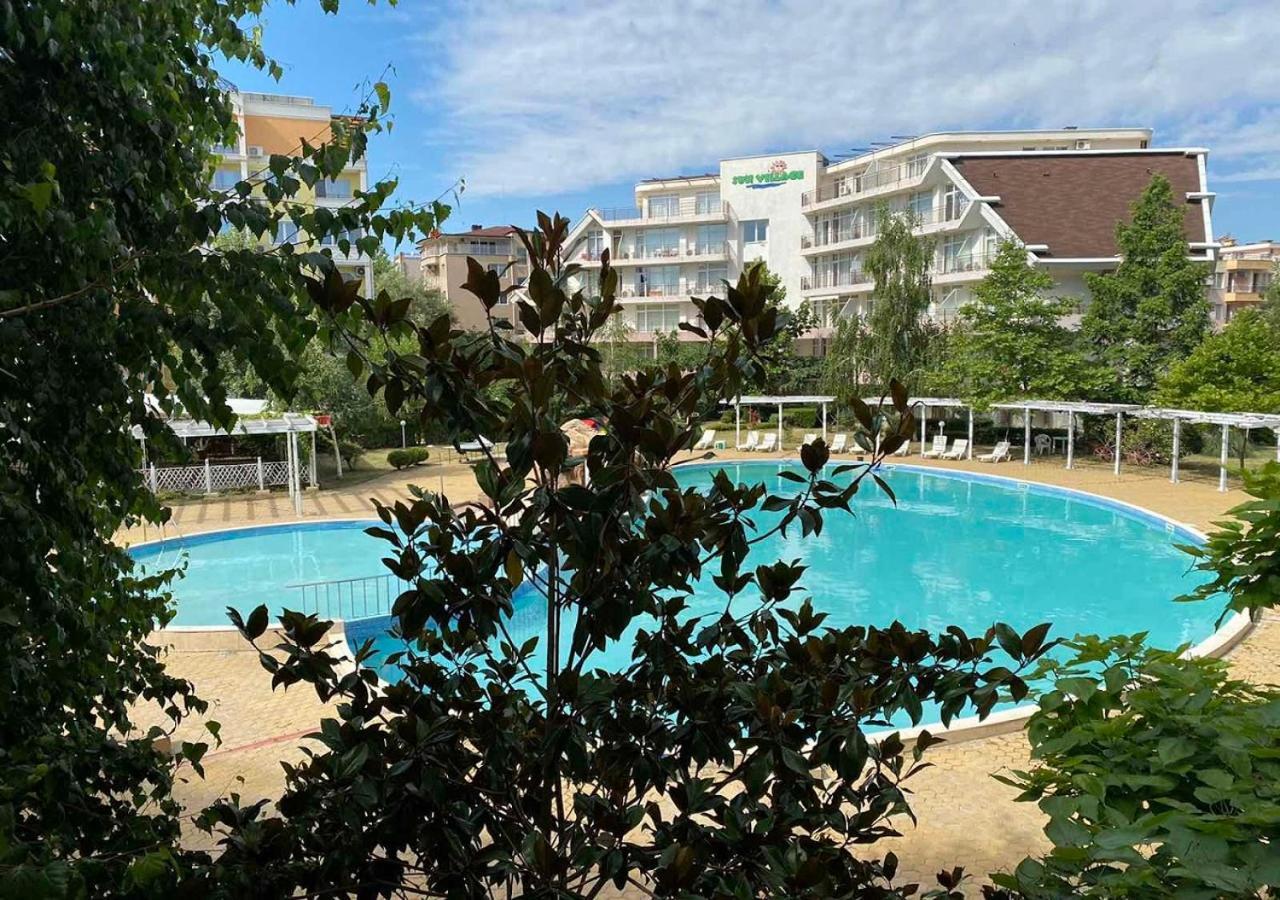 Charis Cozy Family Apart At Sun Village Complex Close To The Beach Sunny Beach Ngoại thất bức ảnh